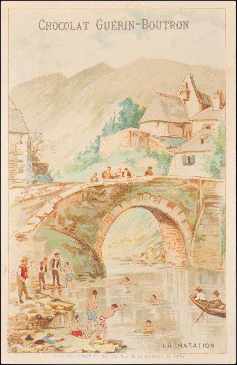 Baster & Vieillemard carte réclame chromo Paris 1889-1895 1995.1.167.21 Photo