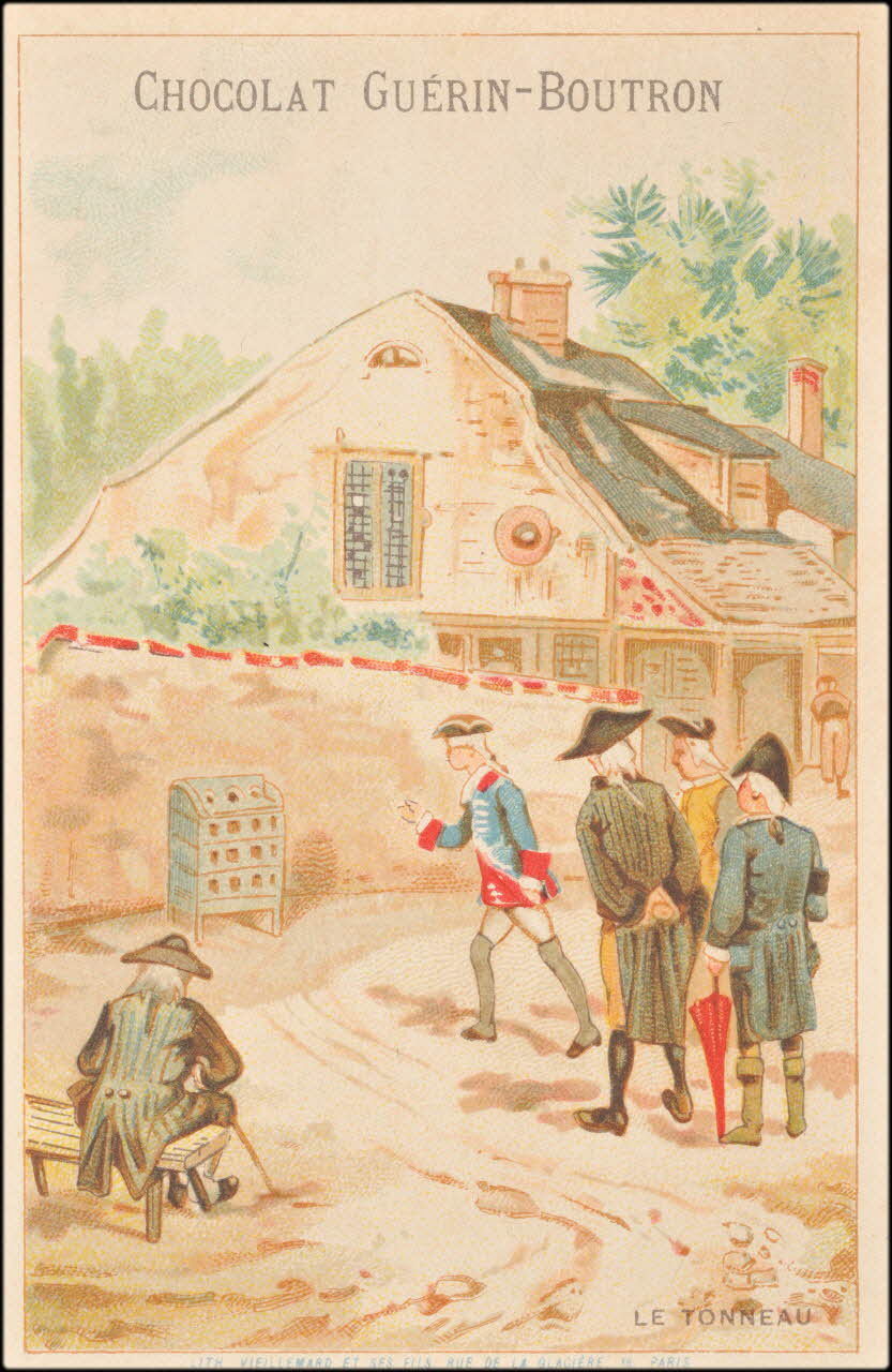 Baster & Vieillemard carte réclame chromo Paris 1889-1895 1995.1.167.30 Photo