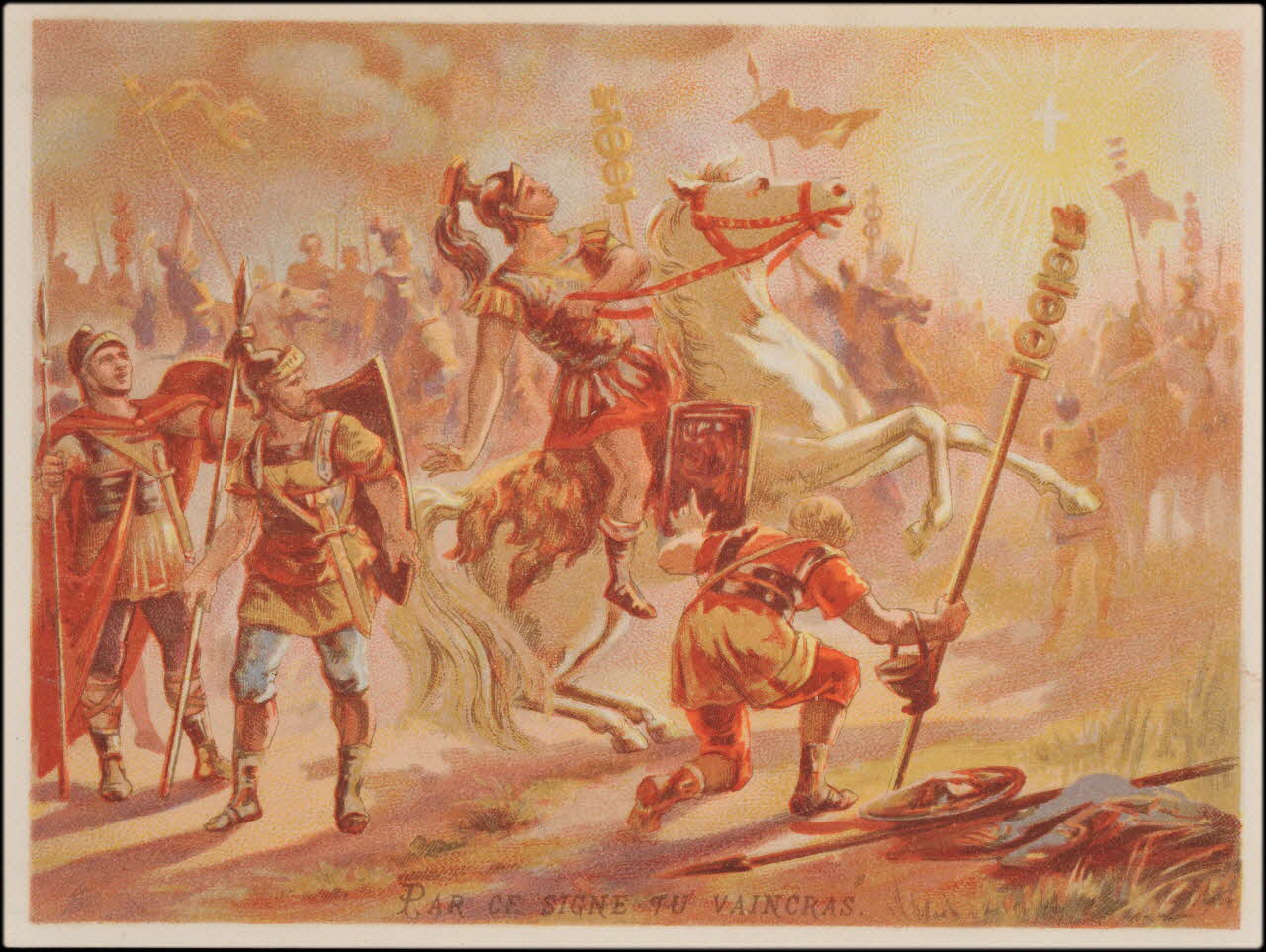 Romanet carte réclame chromo Paris 1900-1920 1995.1.1670.16 Photo