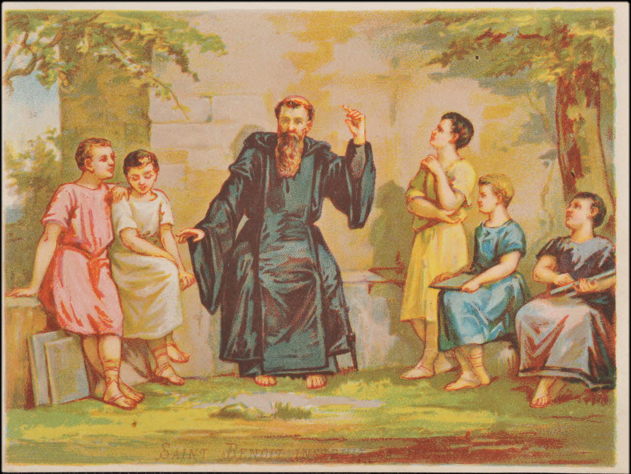 Romanet carte réclame chromo Paris 1900-1920 1995.1.1670.19 Photo