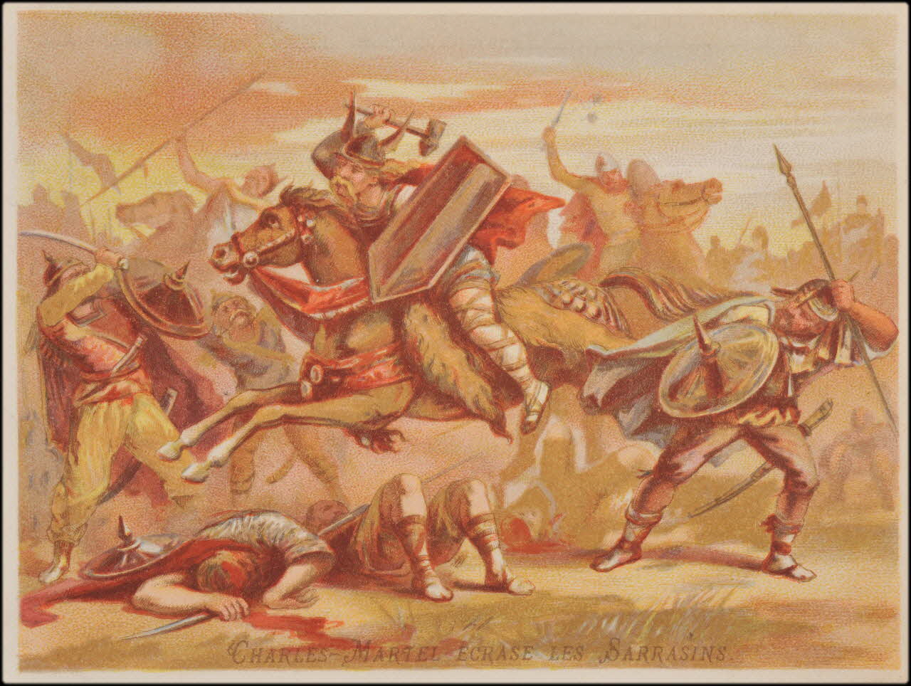 Romanet carte réclame chromo Paris 1900-1920 1995.1.1670.3 Photo