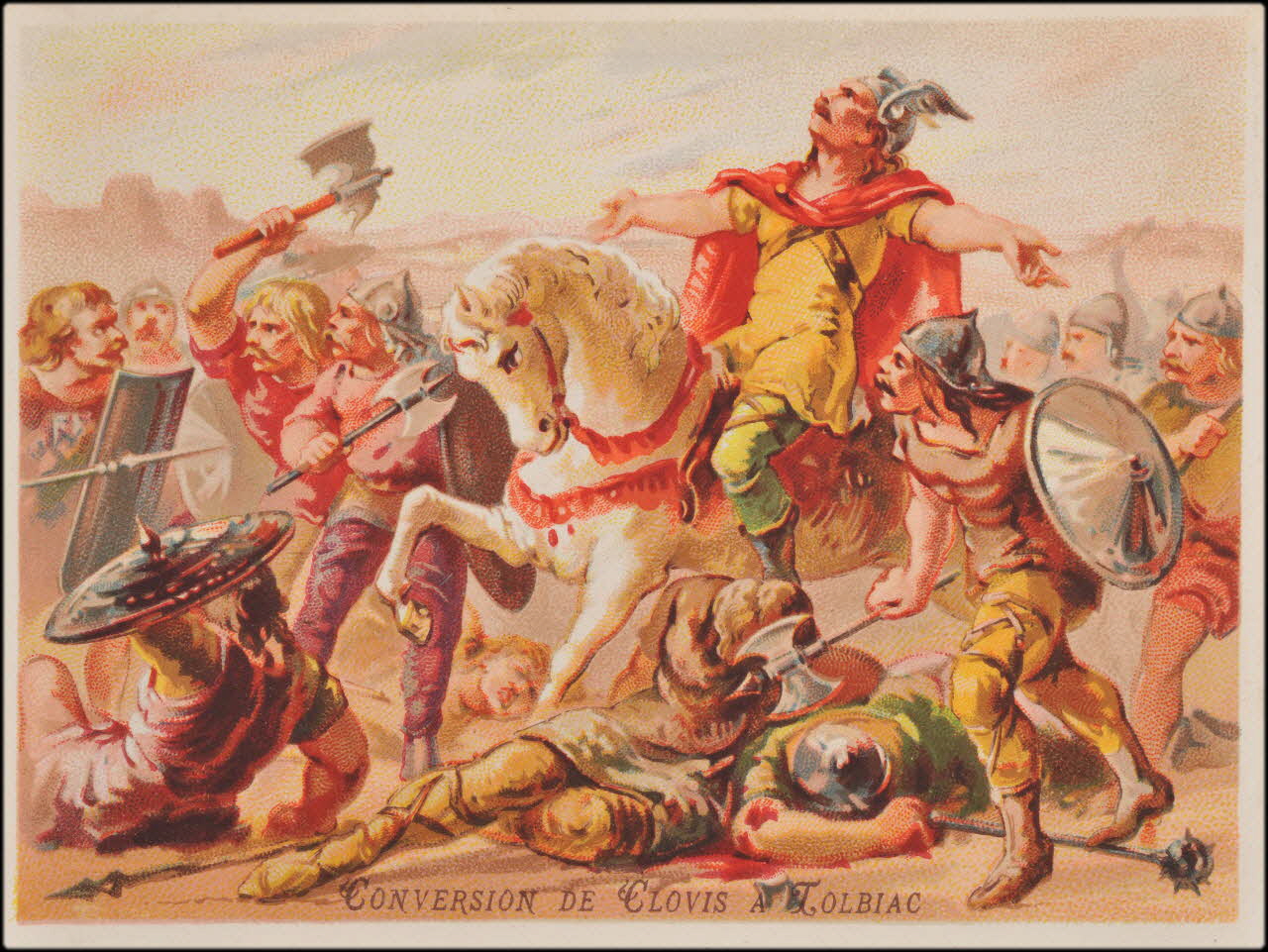 Romanet carte réclame chromo Paris 1900-1920 1995.1.1670.4 Photo