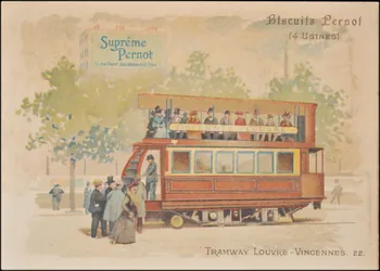 Romanet carte réclame chromo Paris 1900 1995.1.1672.21 Photo