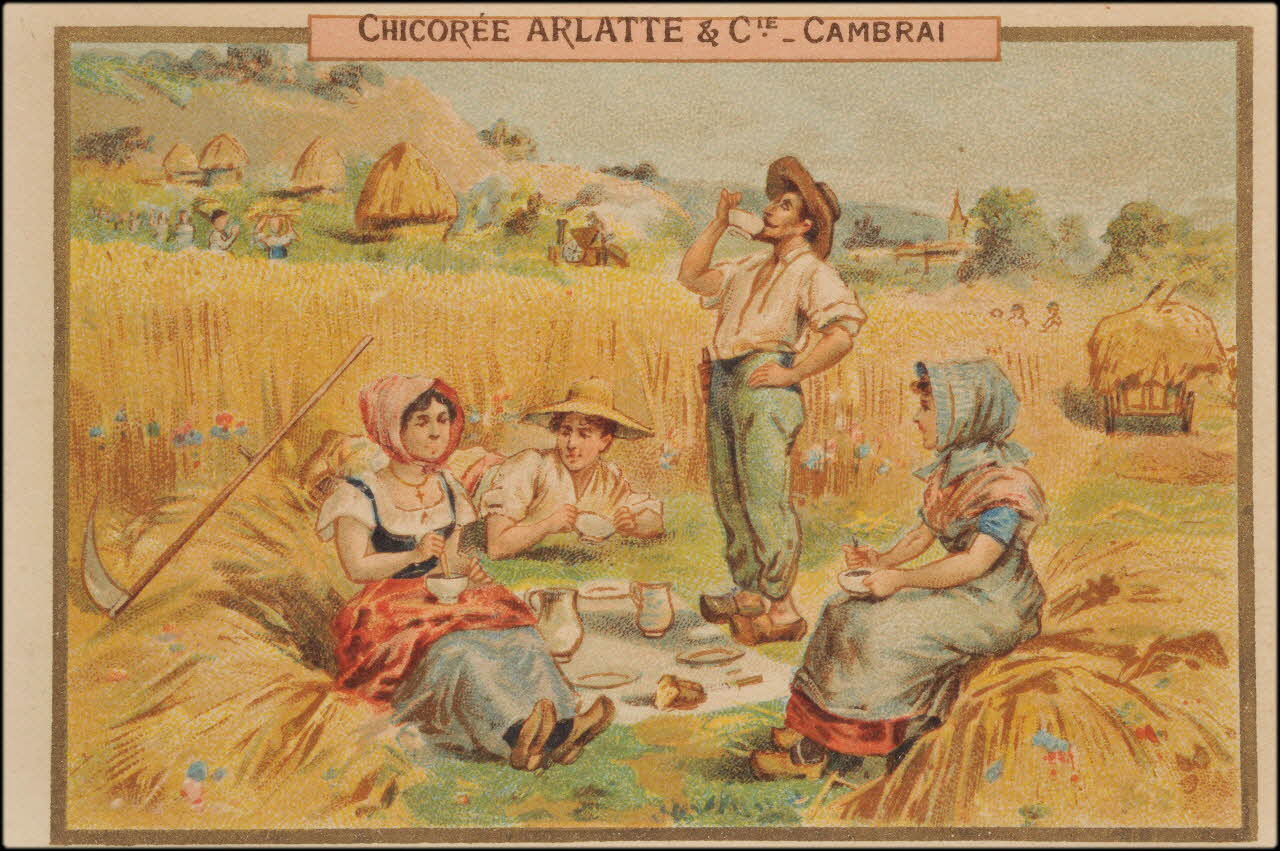 Romanet carte réclame chromo Paris 1900 1995.1.1675.1 Photo