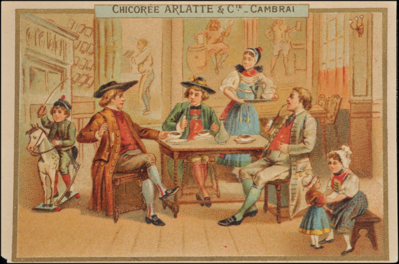 Romanet carte réclame chromo Paris 1900 1995.1.1675.10 Photo