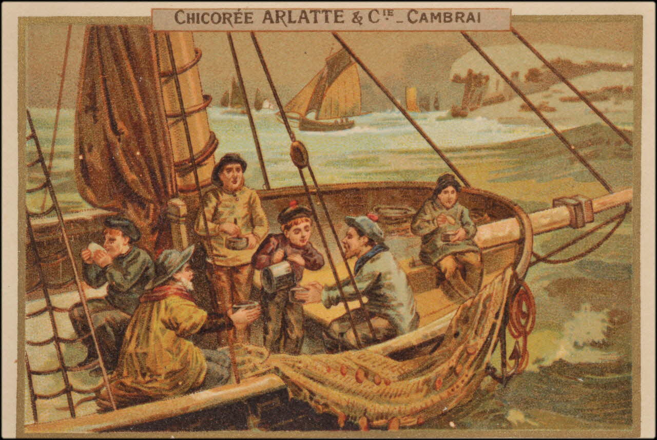 Romanet carte réclame chromo Paris 1900 1995.1.1675.7 Photo