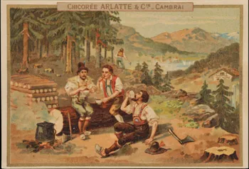 Romanet carte réclame chromo Paris 1900 1995.1.1675.9 Photo