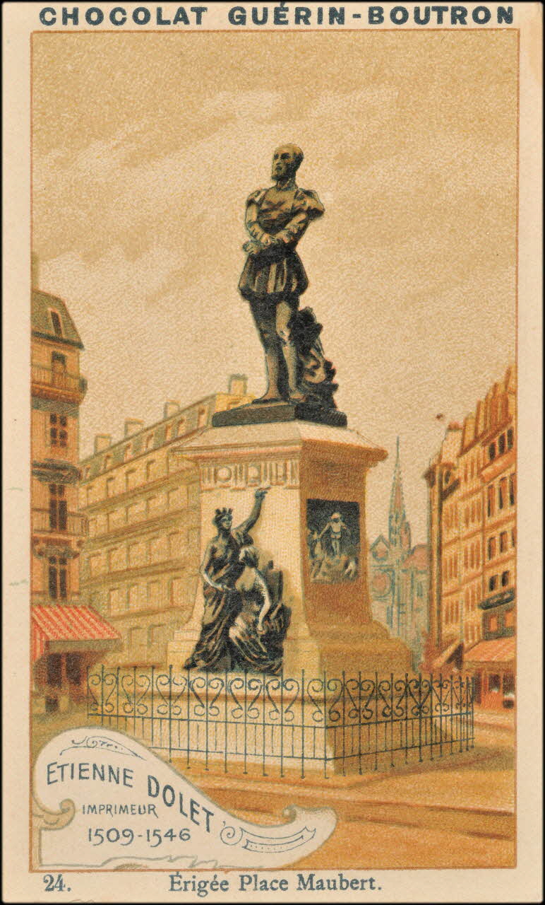 carte réclame chromo 1995.1.168.24 Photo