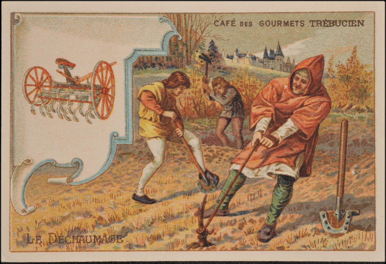 Romanet carte réclame chromo Paris 1885-1907 1995.1.1686.3 Photo