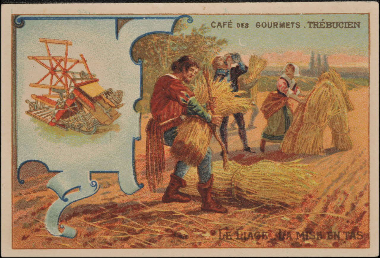 Romanet carte réclame chromo Paris 1885-1907 1995.1.1686.6 Photo