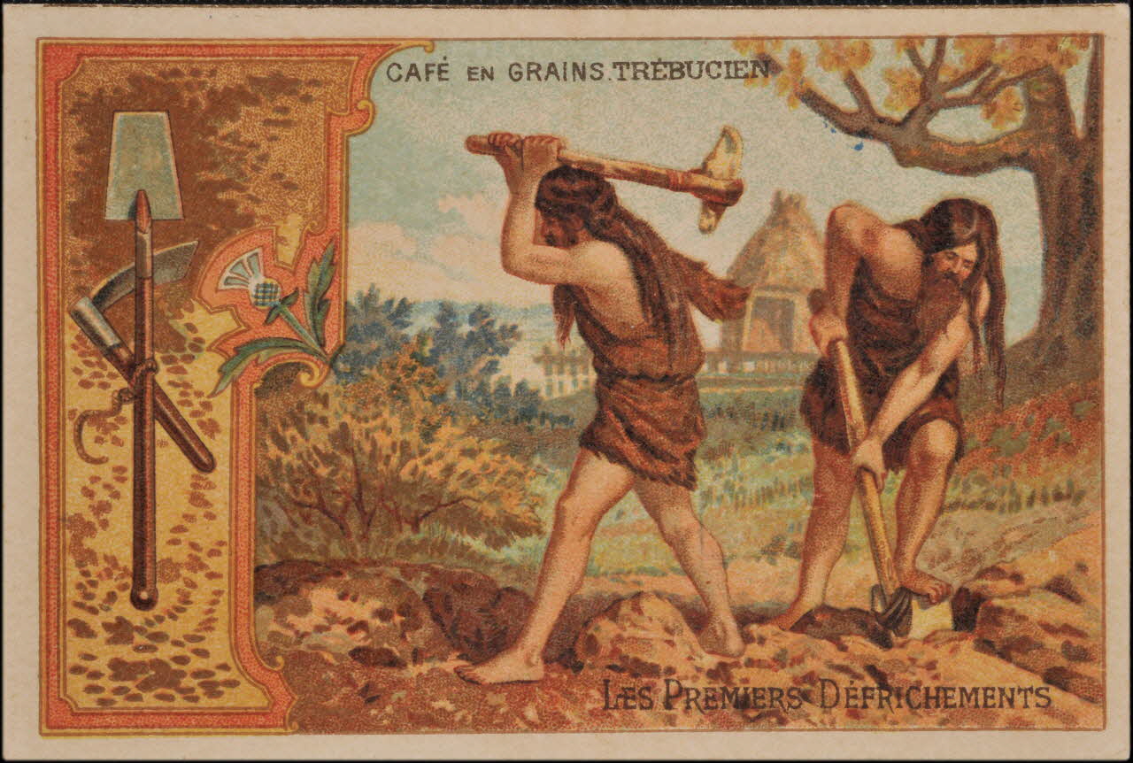 Romanet carte réclame chromo Paris 1885-1907 1995.1.1686.9 Photo