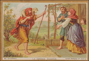 Romanet ; Henry Petit carte réclame chromo Paris 1885-1907 1995.1.1687.13 Photo