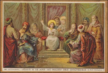 Romanet ; Henry Petit carte réclame chromo Paris 1885-1907 1995.1.1687.3 Photo