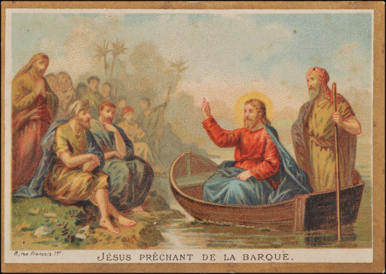 Romanet carte réclame chromo Paris 1885-1907 1995.1.1687.5 Photo