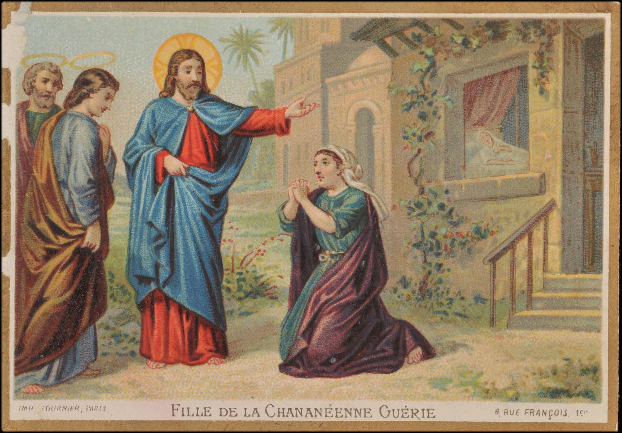 Romanet ; Fournier carte réclame chromo Paris 1885-1907 1995.1.1687.8 Photo