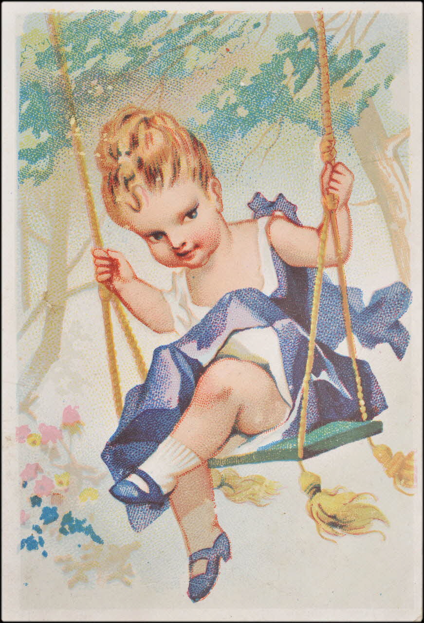 Chéret carte réclame chromo Paris 1881 1995.1.174.9 Photo