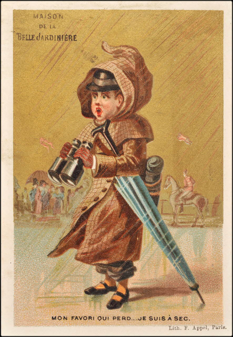 carte réclame chromo Paris 1875-1890 1995.1.1859.6 Photo