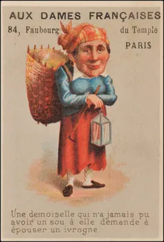 Romanet carte réclame chromo Paris 1878-1889 1995.1.1918.2 Photo