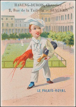 Romanet carte réclame chromo Paris 1878-1889 1995.1.1922.2 Photo