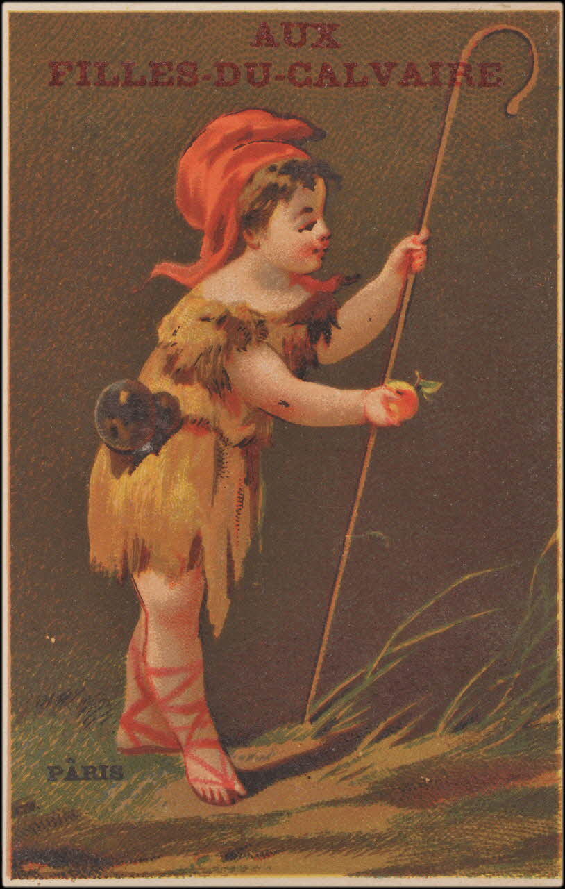 Romanet carte réclame chromo Paris 1878-1889 1995.1.1923.6 Photo