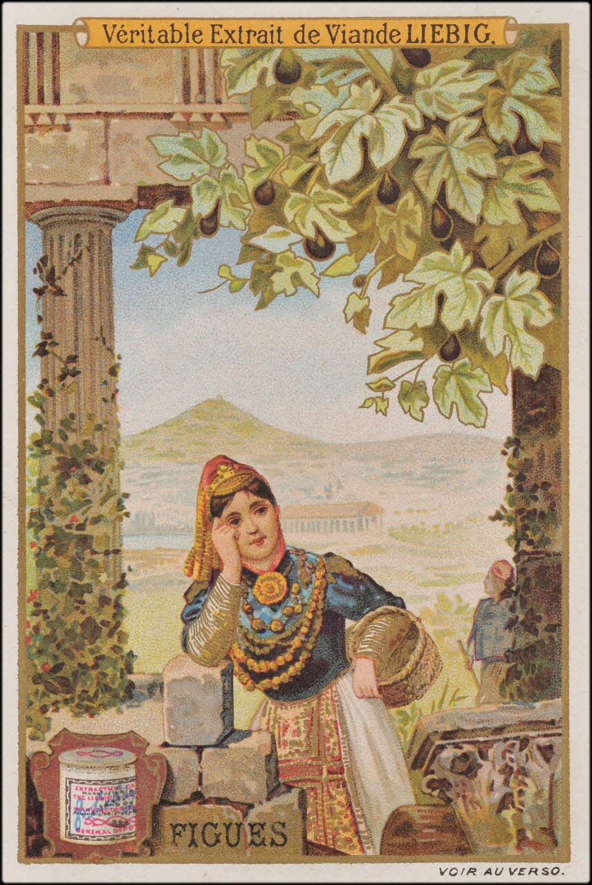 Romanet carte réclame chromo France 1878-1889 1995.1.1929.2 Photo