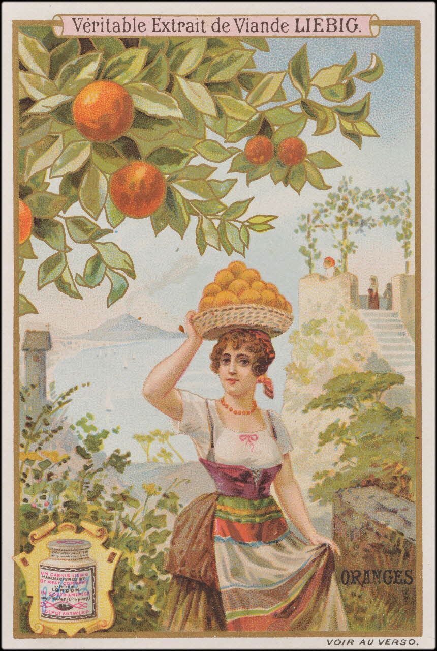 Romanet carte réclame chromo Paris 1878-1889 1995.1.1929.4 Photo