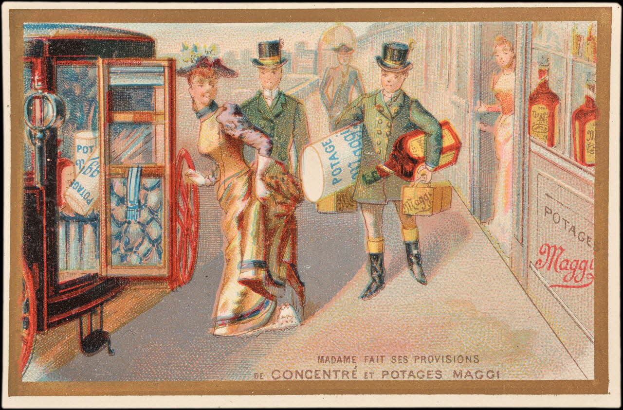 carte réclame chromo Paris 1889 1995.1.2176.8 Photo