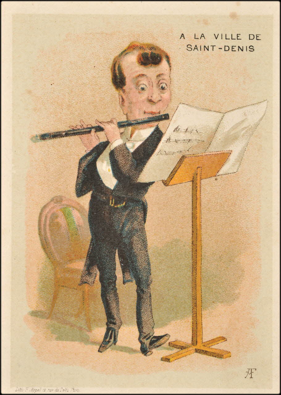 carte réclame chromo Paris 1878-1886 1995.1.2183.7 Photo