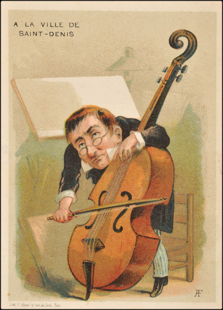 carte réclame chromo Paris 1878-1886 1995.1.2183.8 Photo