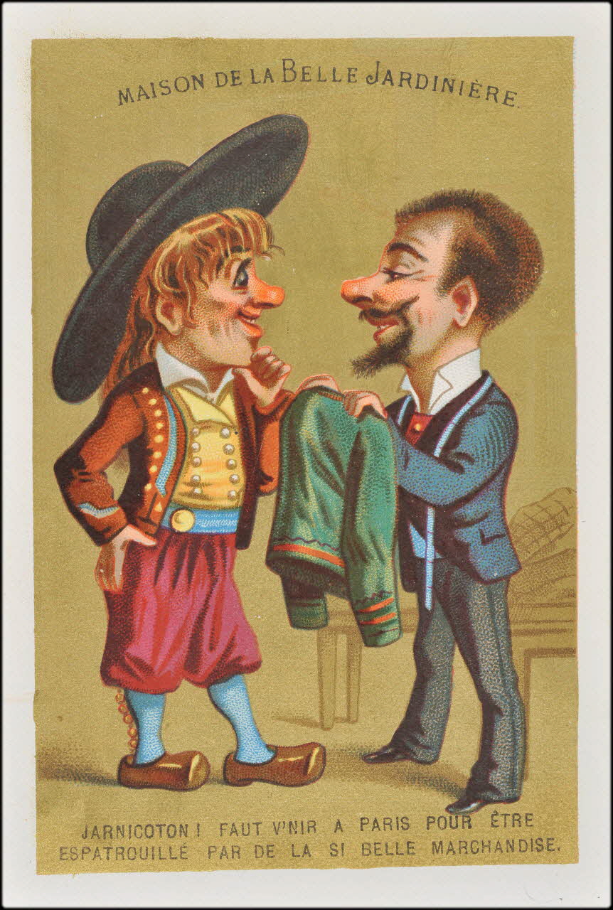 carte réclame chromo Paris 1875-1886 1995.1.2192.1 Photo