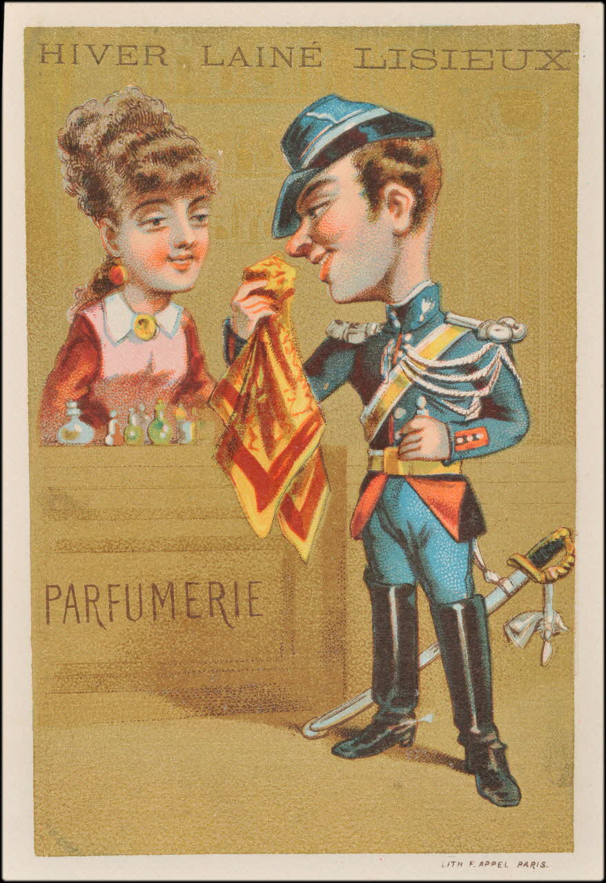 carte réclame chromo Paris 1875-1886 1995.1.2193.3 Photo