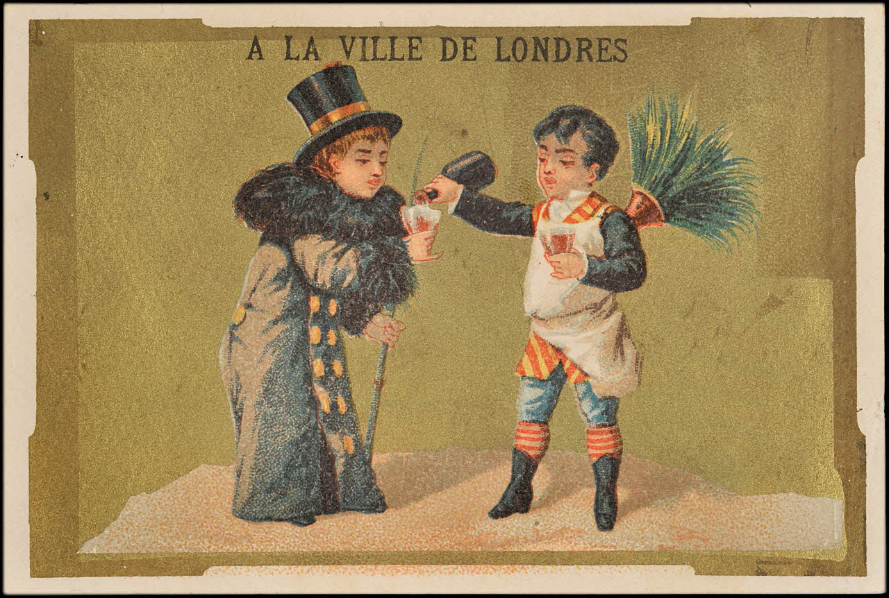 carte réclame chromo Paris 1878 1995.1.2205.4 Photo