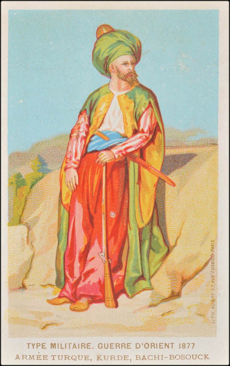 P. Aubry carte réclame chromo Paris 1878 1995.1.2228.6 Photo