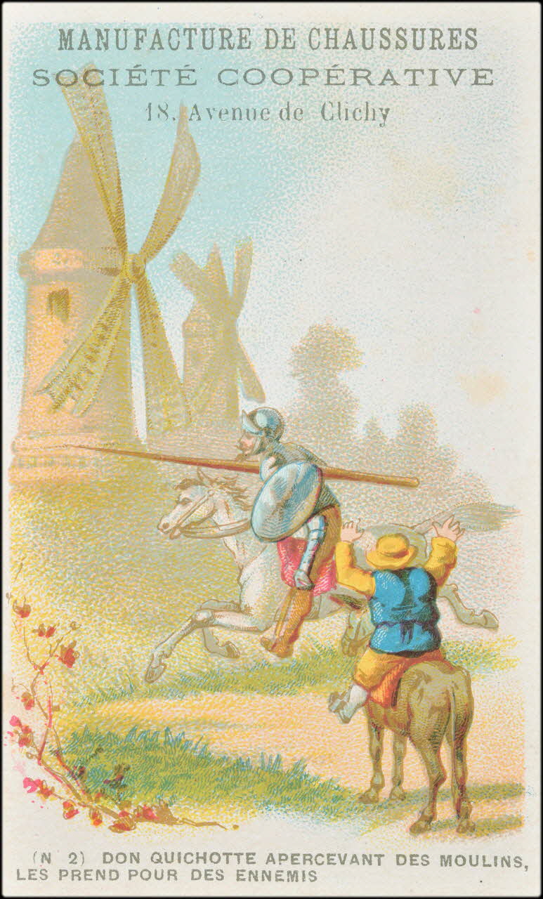 P. Aubry carte réclame chromo Paris 1875-1878 1995.1.2243.2 Photo