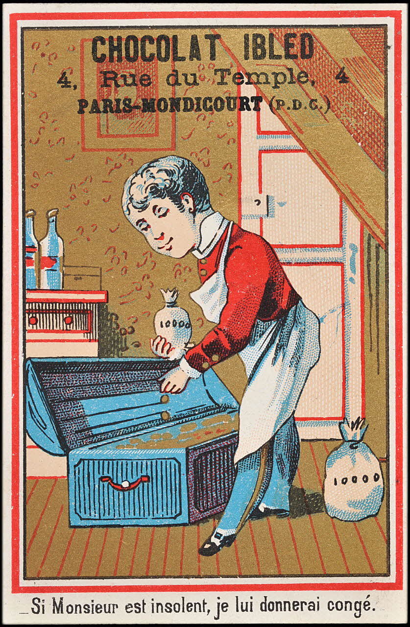 carte réclame chromo 1995.1.2355.9 Photo