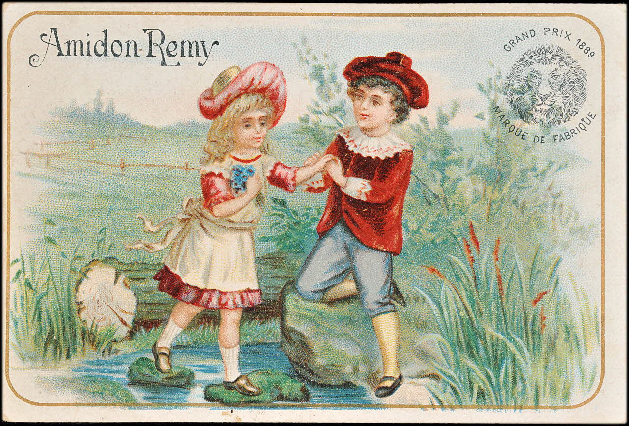 carte réclame chromo Paris 1889 1995.1.2402.3 Photo