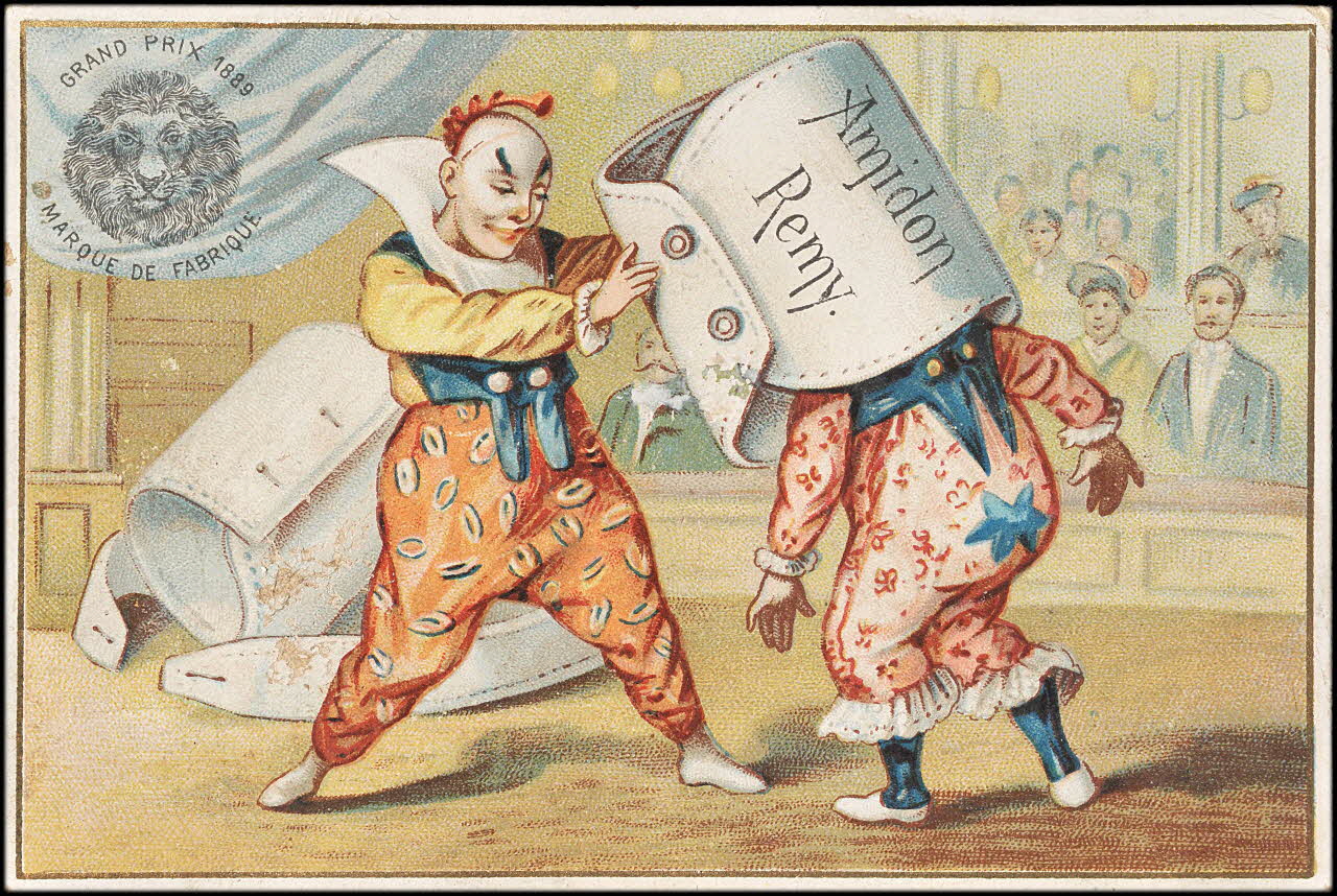 Association d'éditeurs de chromos carte réclame chromo Paris 1889 1995.1.2408.2 Photo