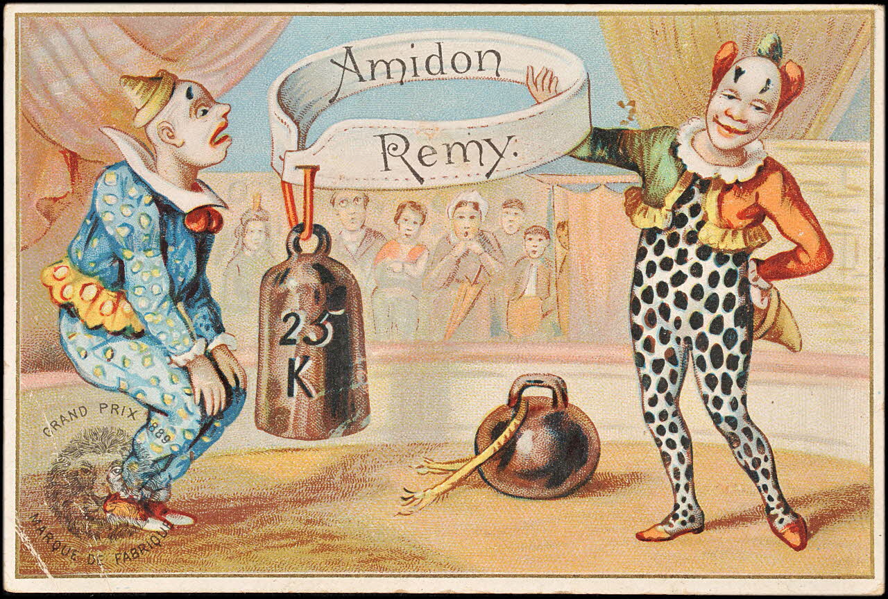 Association d'éditeurs de chromos carte réclame chromo Paris 1889 1995.1.2408.3 Photo