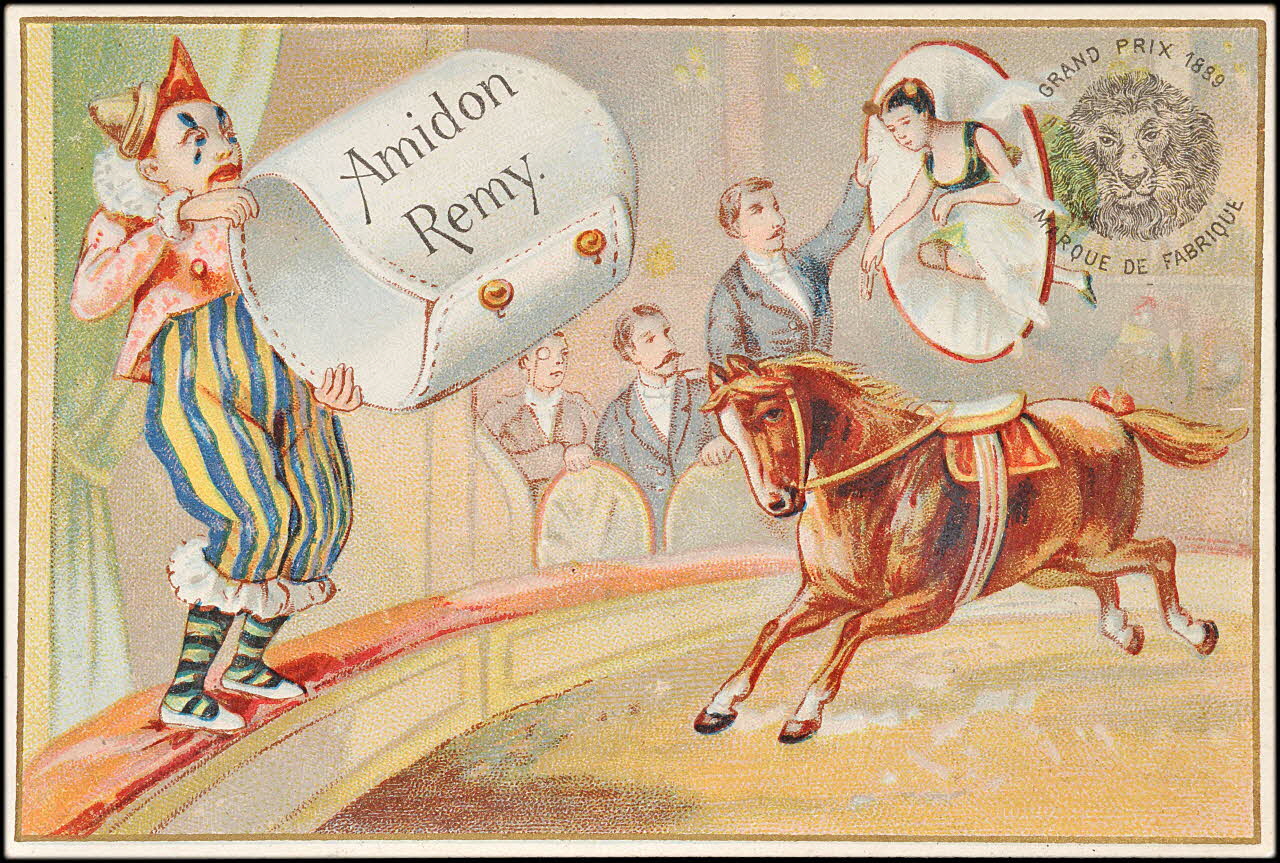Association d'éditeurs de chromos carte réclame chromo Paris 1889 1995.1.2408.4 Photo