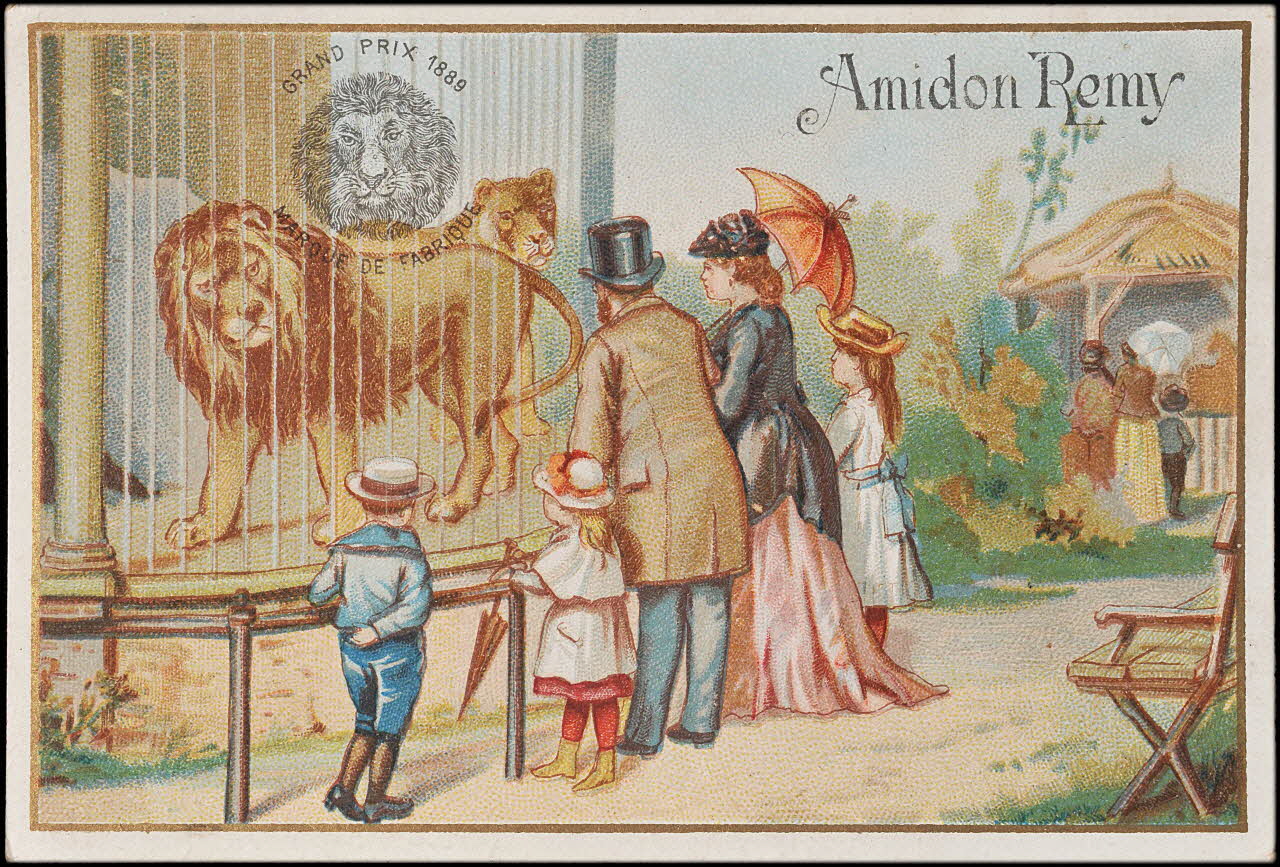 Association d'éditeurs de chromos carte réclame chromo Paris 1889 1995.1.2409.2 Photo