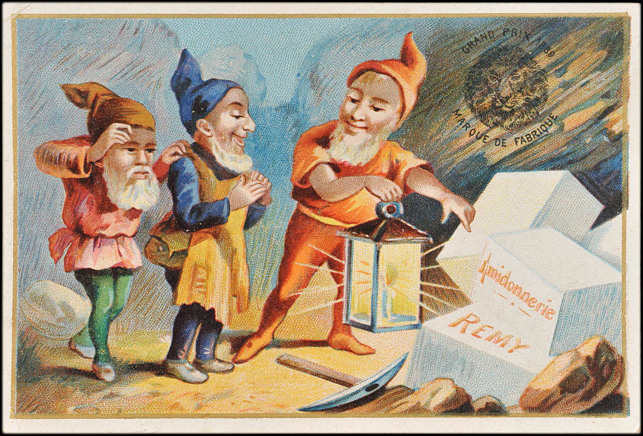 Association d'éditeurs de chromos carte réclame chromo Paris 1889 1995.1.2410.1 Photo