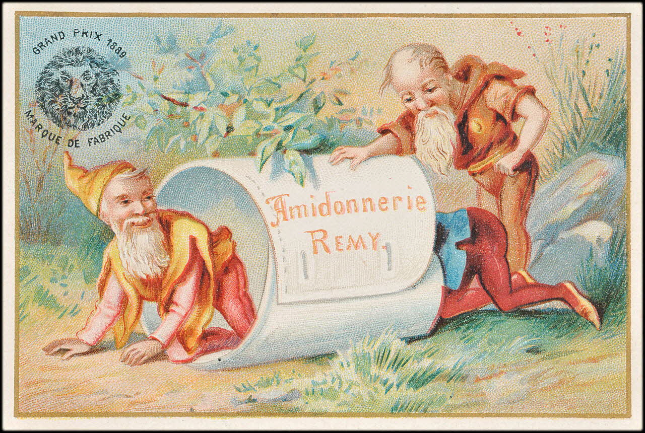 Association d'éditeurs de chromos carte réclame chromo Paris 1889 1995.1.2410.3 Photo