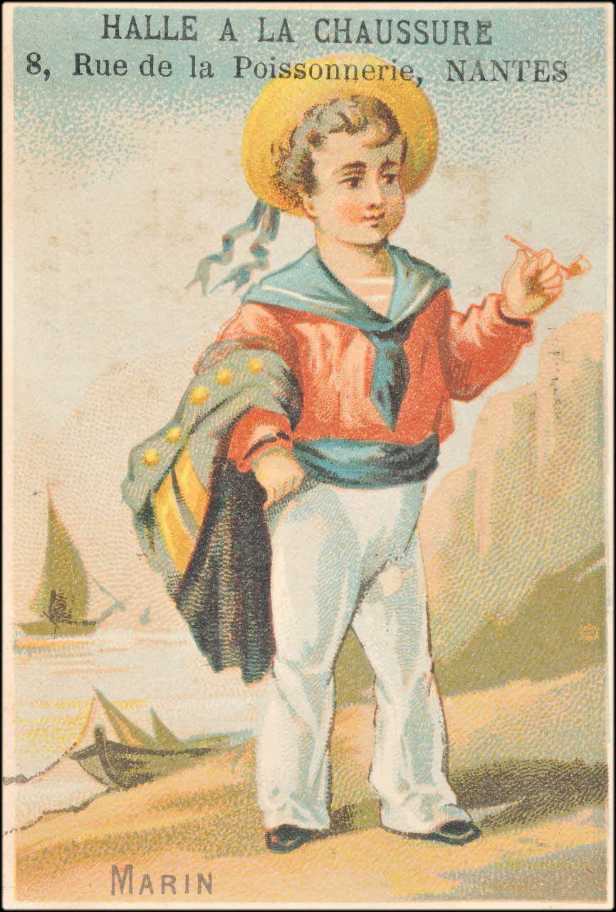 carte réclame chromo Paris 1878-1885 1995.1.2475.15 Photo