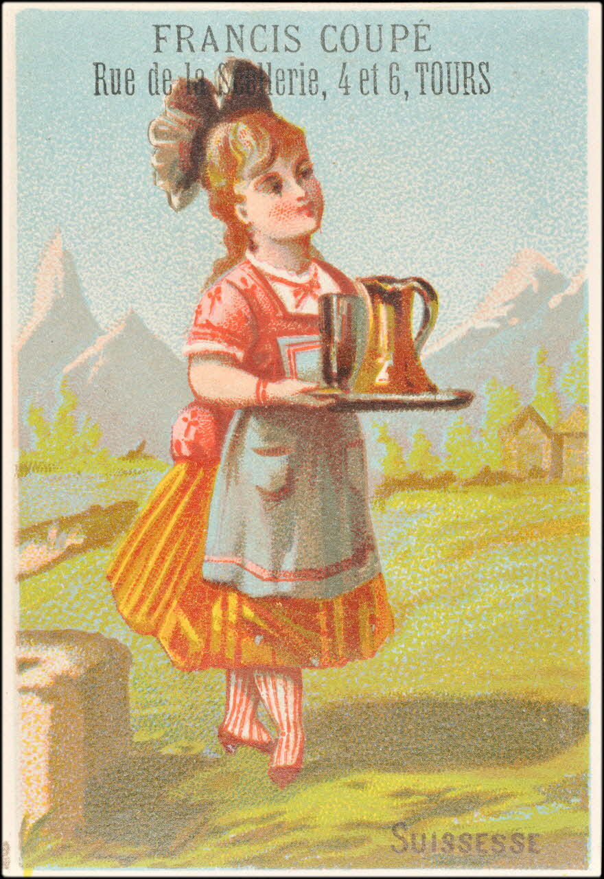 carte réclame chromo Paris 1878-1885 1995.1.2475.19 Photo