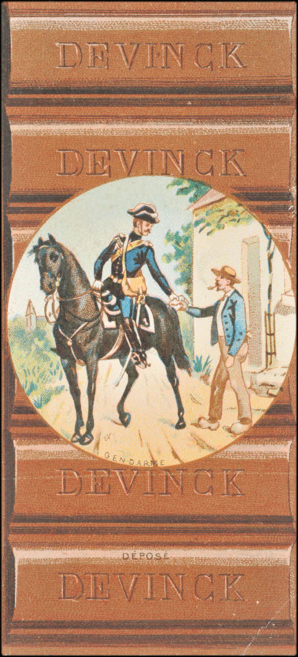 carte réclame chromo Paris 1878-1885 1995.1.2480.5 Photo