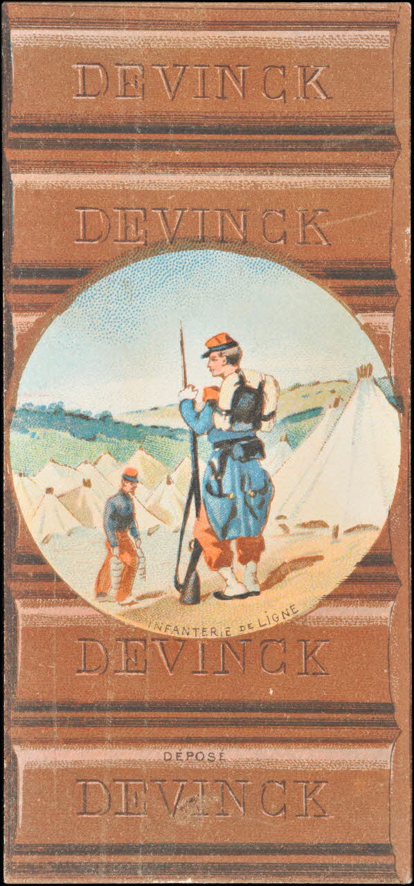 carte réclame chromo Paris 1878-1885 1995.1.2480.7 Photo