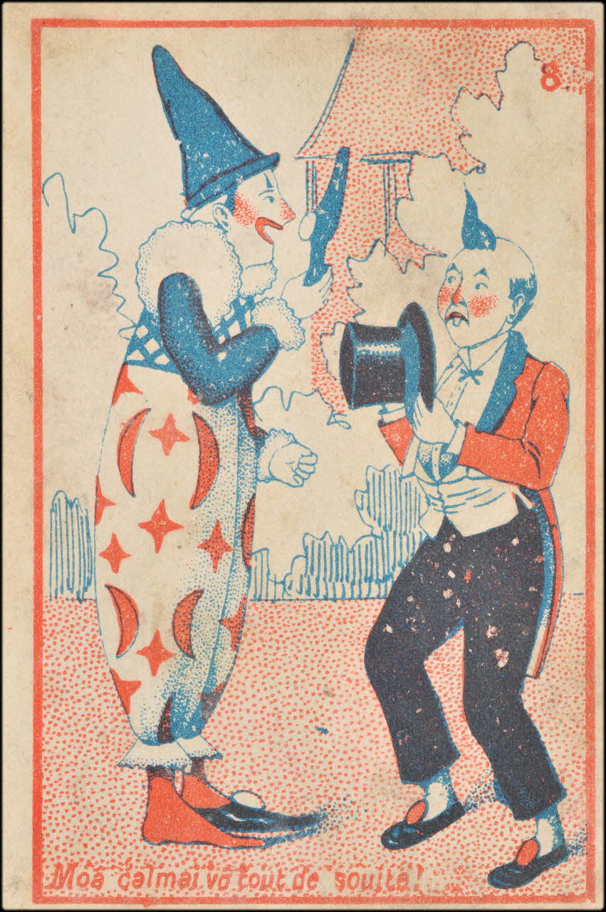 Sénécaut ; Lis E. carte réclame chromo Paris 1900 1995.1.2484.1 Photo