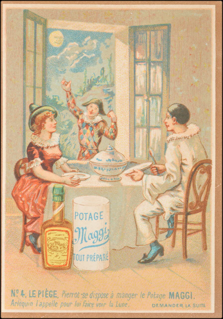 carte réclame chromo Paris 1878-1885 1995.1.2485.3 Photo