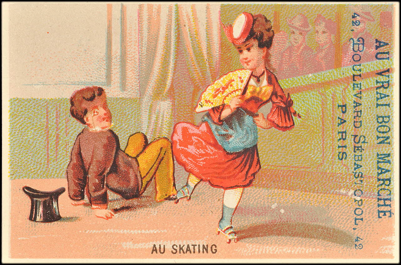 carte réclame chromo Paris 1878-1885 1995.1.2518.2 Photo