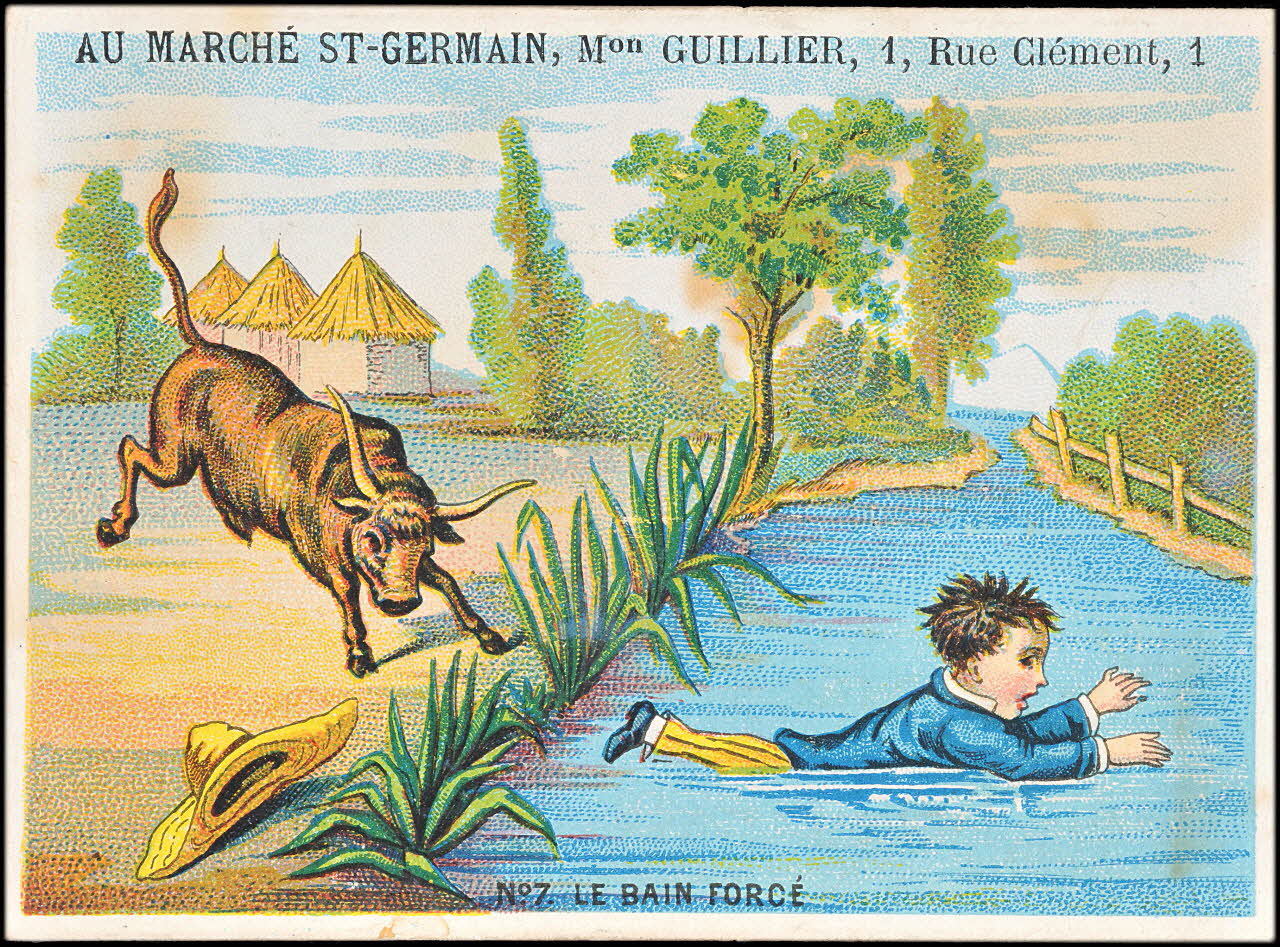 carte réclame chromo Paris 1878-1885 1995.1.2525.4 Photo